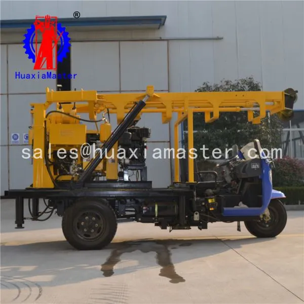 The Countryside XYC-200A Tricycle Water Well Drilling Rig Machine Hydraulic Water Well Drilling Rig For Sale photo-3