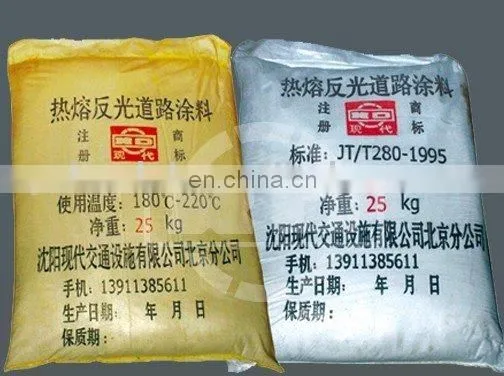 Hot Melt Vibrate Raising Line Reflective Road Marking Thermoplastic Paint photo-2