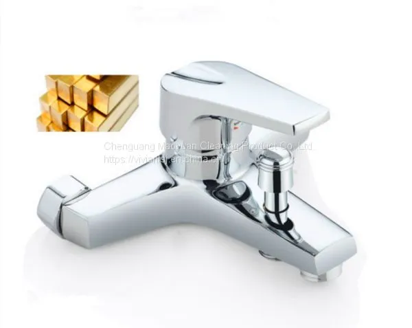 Simple Shower Spary Head Wall Mounted Bathroom Shower Set Mier Tap photo-5