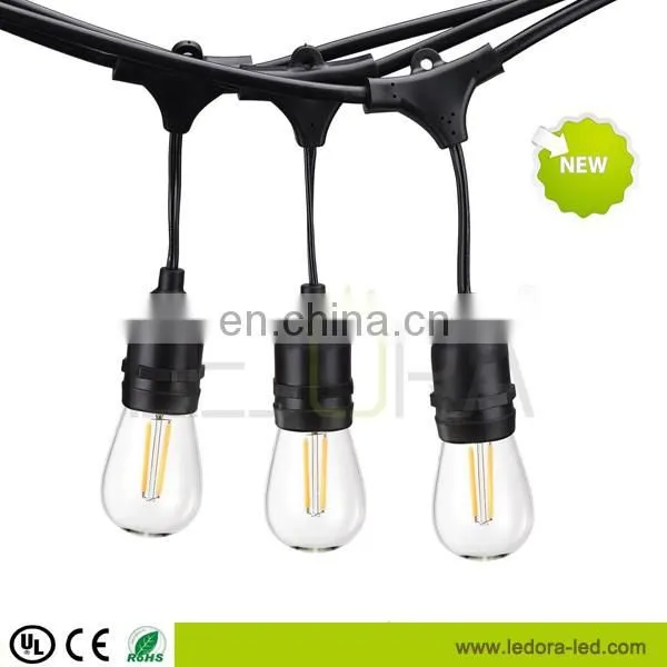 Outdoor Waterproof Vintage Edison Bulb String Lights Garden Hanging Solar Lights LED photo-7