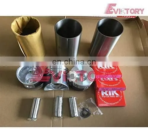 for Mitsubishi K3E Piston Ring Liner Gasket EBARING Set photo-2