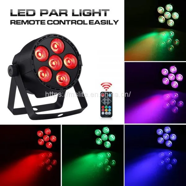 Led Stage Effect Full Power 24W Par Light With 4IN1 RGBW Colour Mixing photo-5