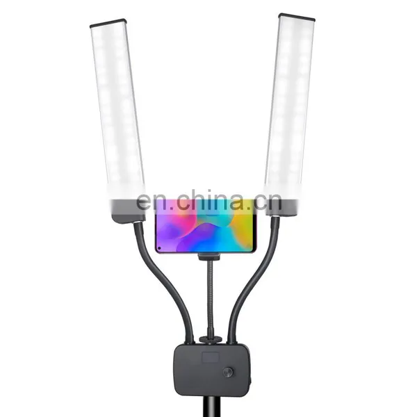 Anchor Selfie Jewelry Photography Fill Light Live Beauty Double Arm Light Multipurpose LED Photography Light photo-2