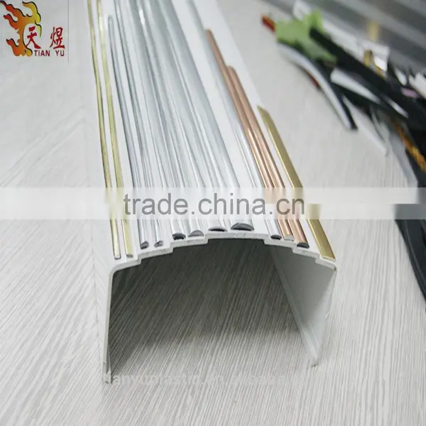Durable and Anti-aging Golden and Silvery Golden Furniture Chrom Trim Strips photo-4