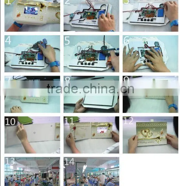 Chinese Factory Custom 7" Video LCD Card photo-5