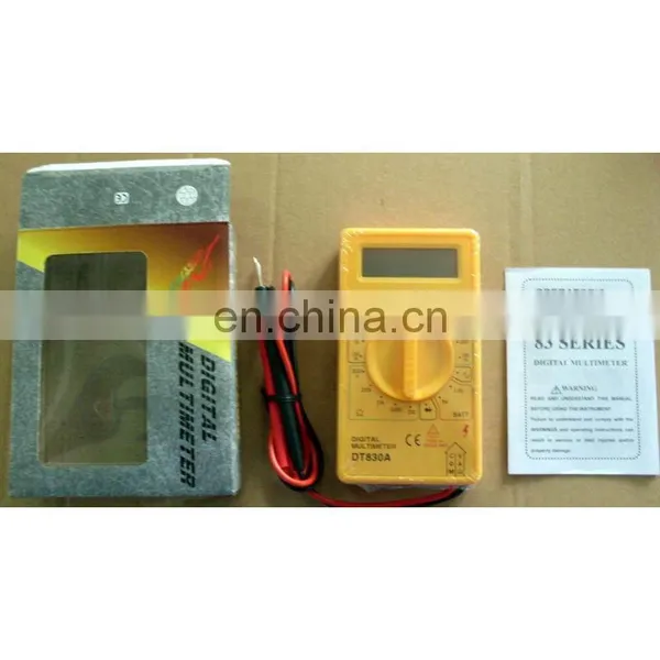 DT830A Small Digital Multimeter With 50Hz Square Wave Output as a Signal Source photo-2
