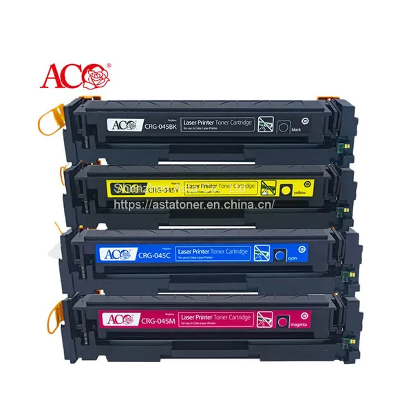 ACO Supplier High Quality Wholesale Color CRG 045 045H 040 040H 046 046H 054 054H Laser Toner Cartridge Compatible For Canon photo-2
