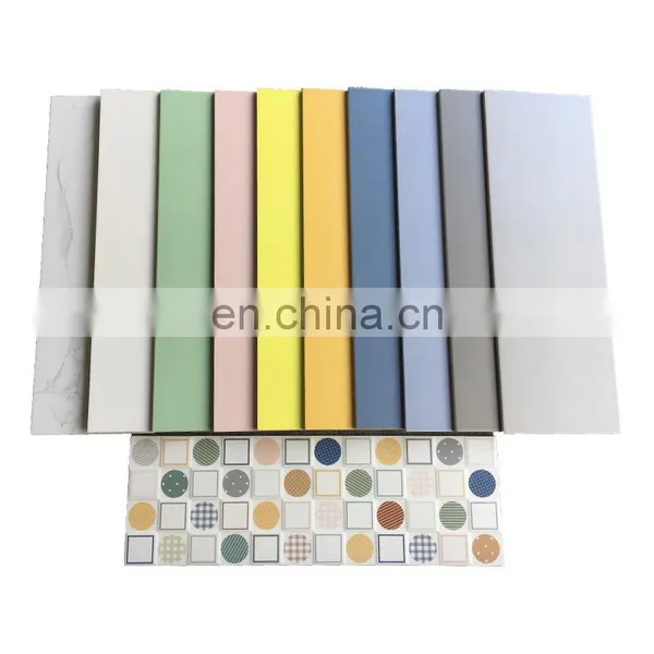 Macaron Ceramic Tile 200x600 Contracted Contemporary Nordic-style Kitchen Toilet Colour Wall