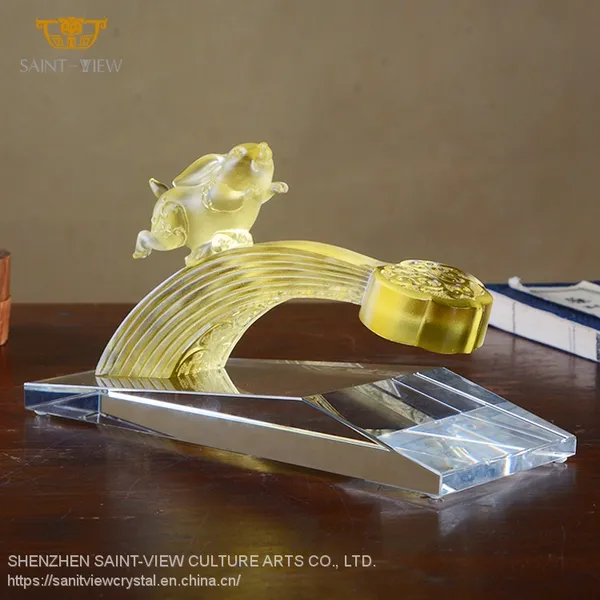 Customization Crystal Manufacturer Lucky Animal Gift Fortune Rabbit photo-4