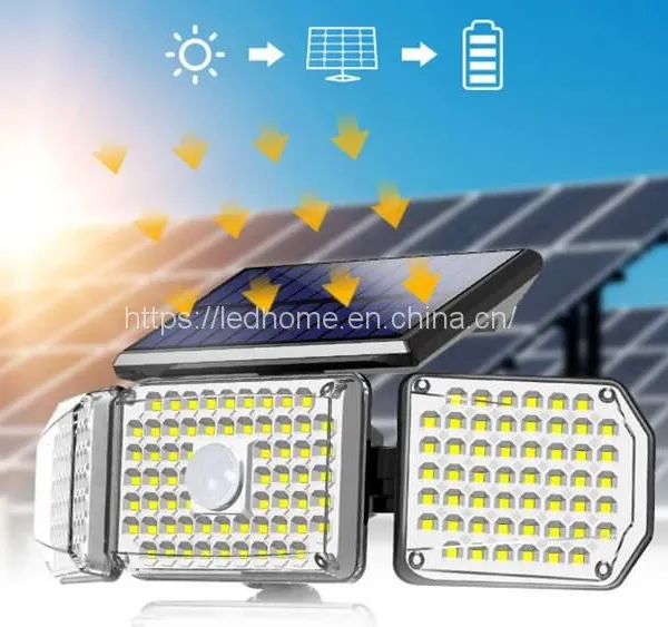 PIR Sensor Modern Solar Outdoor Wall Lights photo-2