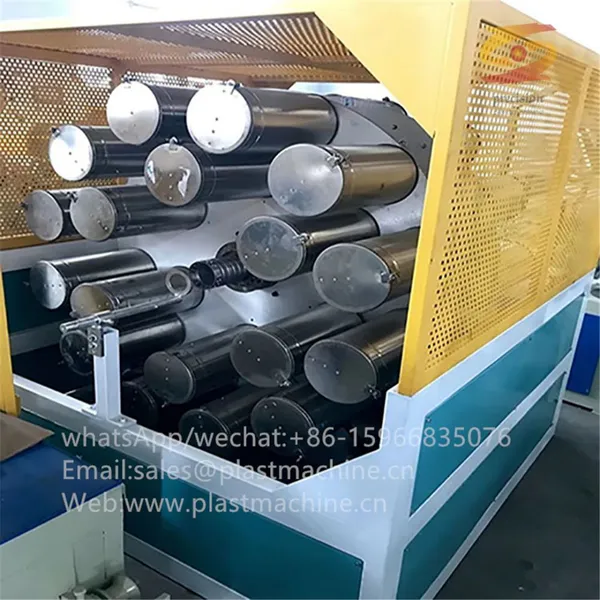 PVC 3 AND 5 LAYER YARN REINFORCED HOSE MACHINE photo-5