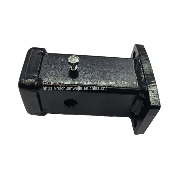 63MM Square Pipe Manufacturers Direct Sales Car Trailer Accessories Modified Base Car Trailer Arm Quick Coupling Sleeve photo-2