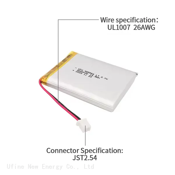 The Battery Supplier Directly Sells UFX 905566 3.7V 4000mAh Low-Temperature Rechargeable Battery Wholesale photo-3