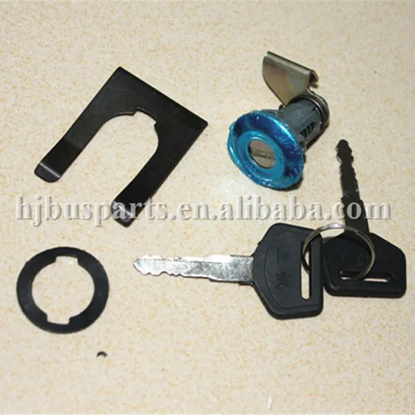High Quality Universal Bus HJDL 161 Bus Parts Door Lock Cylinder Set photo-3