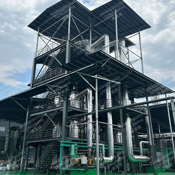 Skid-Mounted MVR Evaporator for Wastewater Treatment Tubular Design 50-500L/h 304 Steel photo-5