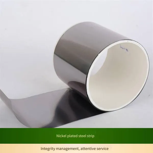 Nickel Alloy Strip, Electronic Components, Conductive Pure Nickel Foil, n6 Hard-state Nickel Sheet and Foil, High-elasticity Nickel-plated Steel Strip photo-3