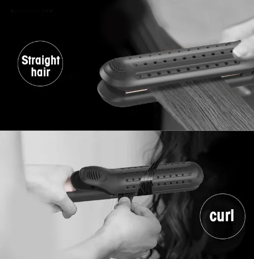 Cold Air Clamp/dual-use for Straight and Curly Hair/non Damaging Hair Curling Iron/straight Plate Clamp（Wechat:13510231336） photo-2
