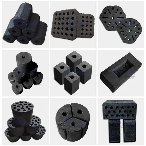 Automatic Make Briquette Brick With Hole Carbon Black Briquette Machine Coconut Shell Briquette Machine EPC photo-5