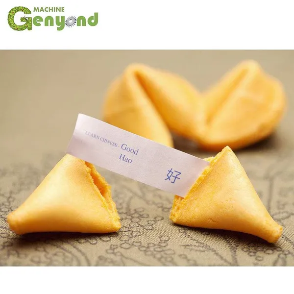 Genyond Fortune Biscuit Biscuits Cookie Cookies Production Making Equipment photo-2