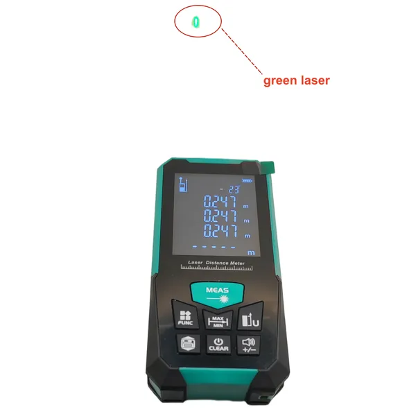 Digital Laser Distance Meter Tool for Woodworking and Metalworking With Continuous Measurement photo-2