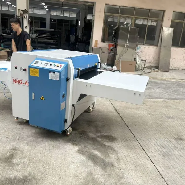 Garment Type Fabric Fusing Machine for Ironing Collar 900mm 1200mm photo-4