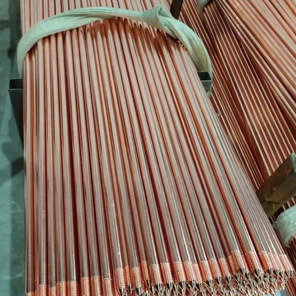 Copper Ground Rod 2.5m Length for Industrial and Utility Grounding Networks photo-4