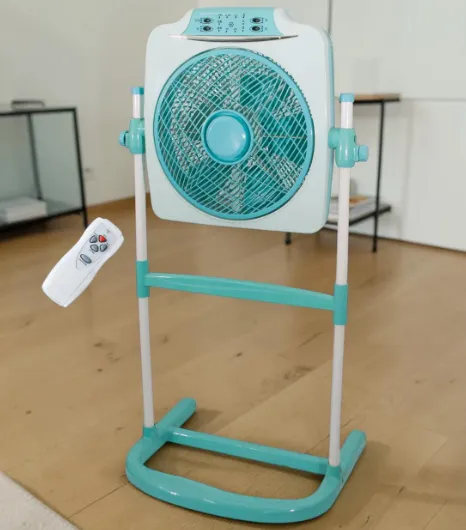 12inch Standing Box Fan with Remote Control New Electric Fan（Wechat:13510231336）