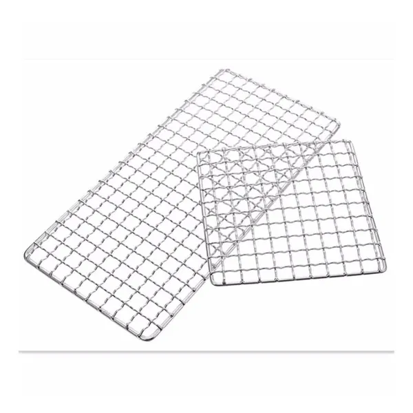 Non Stick Baking Mat Stainless 304 Barbecue Wire Mesh Netting Bbq Grill Net Stainless Steel Bbq Grill Mesh photo-4
