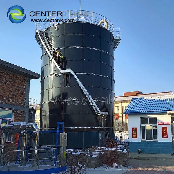 Chinese Manufacturer 50000L Food Grade Agricultural Grain Storage Silos photo-5