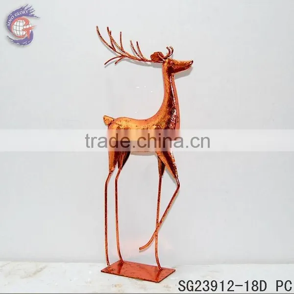Metal Home Decoration Copper Deer