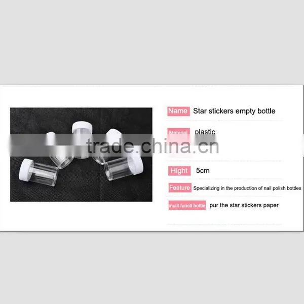 Hot Sail !!! Profession Custom Nail Polish Empty Bottle
