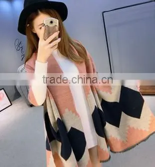 Hot Sale New Design Fashion Style Cotton Scarf for Lady photo-3