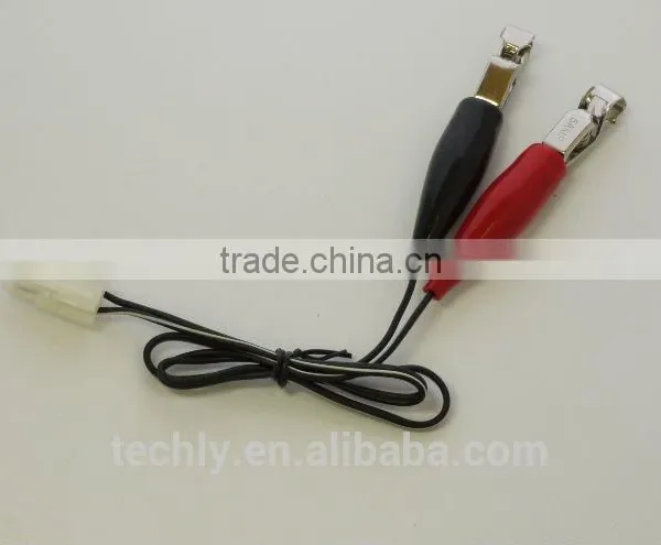 17/0.16 BC Conductor Copper 2C Cable With DC Plug to 5A Aligator Clip photo-5