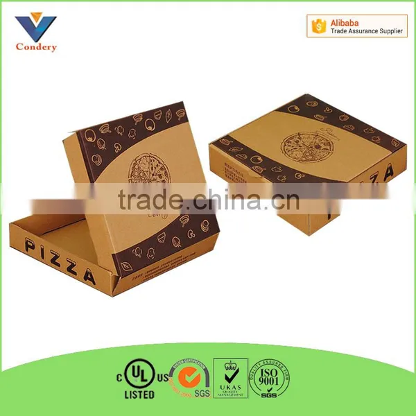 Low Cost Custom Pizza Box Food Grade Paper Box