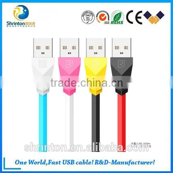 Remax Strongest Alien Cable 2.1A 1000mm Safety, Fast Charging Data Sync Cable for Mirco Phone photo-2