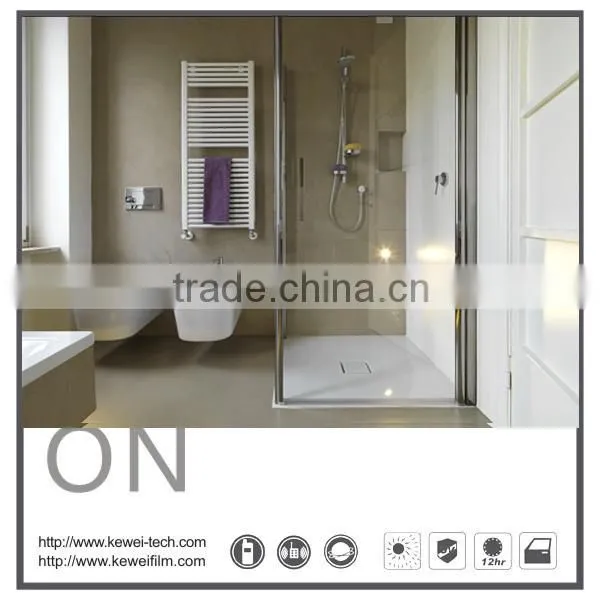 Electrically Switchable Smart Glass for Shower Room