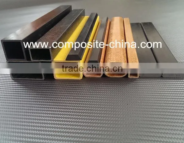 Fiberglass Rectangular or Trapezoid Tube With Pultrusion photo-3