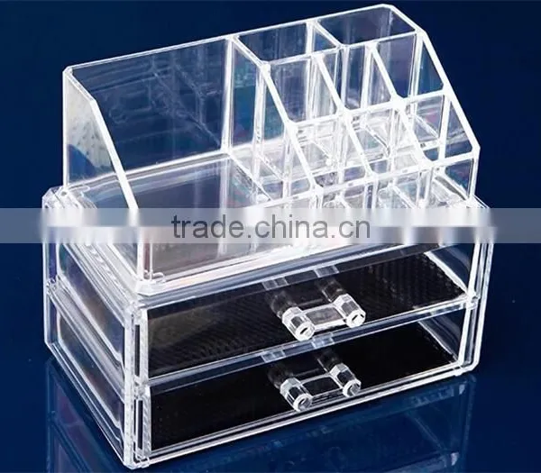 Small Plastic Drawer Makeup Display Box photo-4