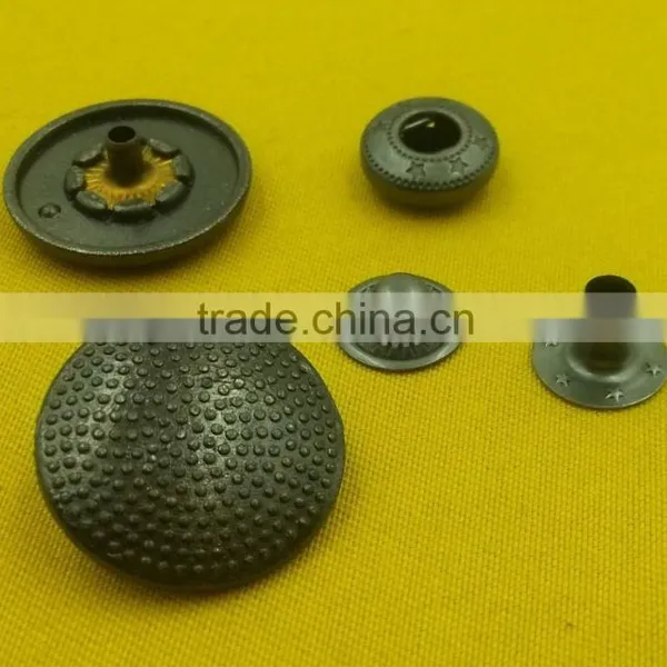 Zinc Alloy Metal Cap Snap Fastener Button for Jacket -- MA1293 photo-3