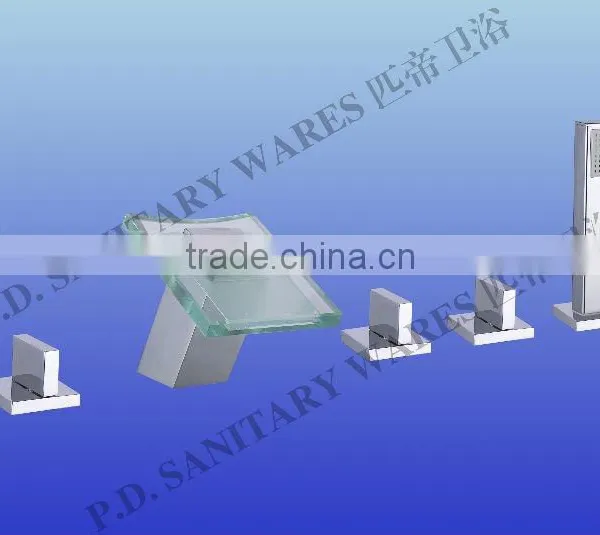 Five Hole Bathtub Faucet