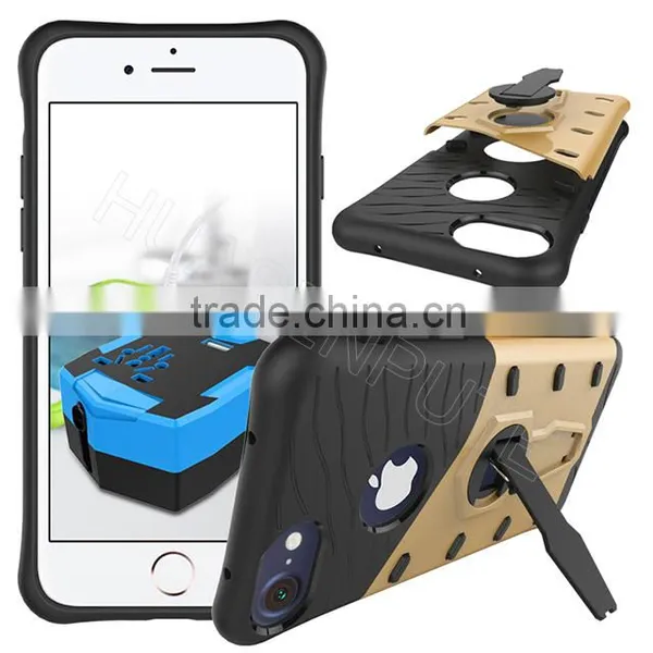 Shock Proof Plastic Hybrid and TPU Case Cover Kickstand Phone Case Armour Phone Case For Apple IPhone 7 photo-6