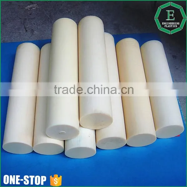Customized Engineering Natural Soild Durable Plastic PEEK-HPV Ketron PEEK Rod Bar photo-3