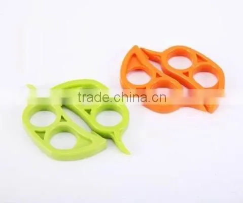 ABS 7.8*3.6*0.8 FRUIT TOOLS ORANGE PEELER photo-2