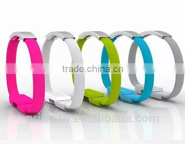 Micro USB Cable Bracelet Data Charging Line Wristband For Android photo-2