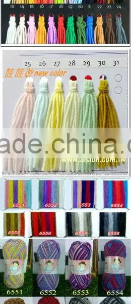 1/4.6 100% ACRYLCI CASHMERE LIKE YARN, HAND KNITTING YARN , DYED YARN photo-4