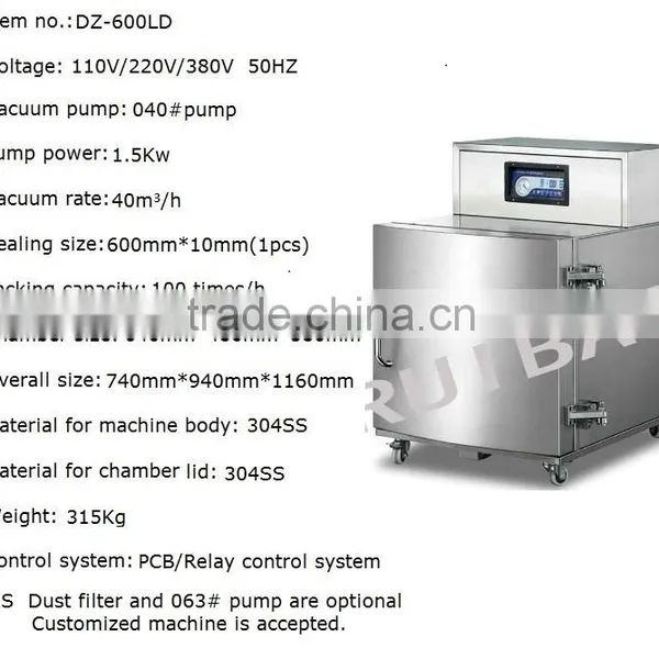 Big Capacity Automatic Table Top Vacuum Packer Factory photo-2