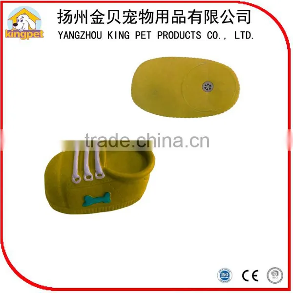 Eco Friendly Fashion Pet Training Squeaky Shoe Shaped Toy for Dog photo-3