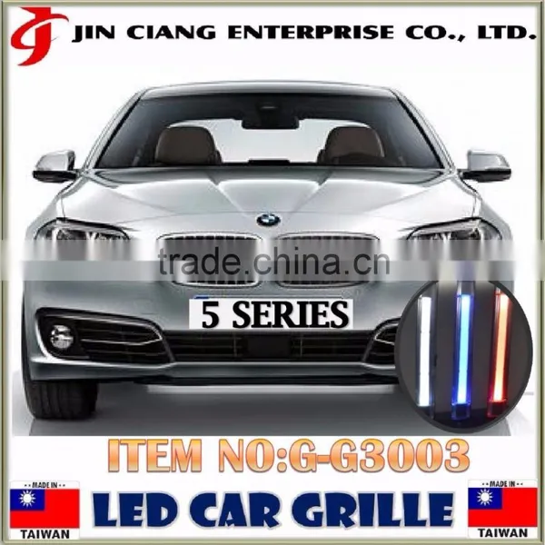 Car Styling FRONT GRILLE MOULD LED GRILLE LIGHT For BMWW 5Series F10 photo-4