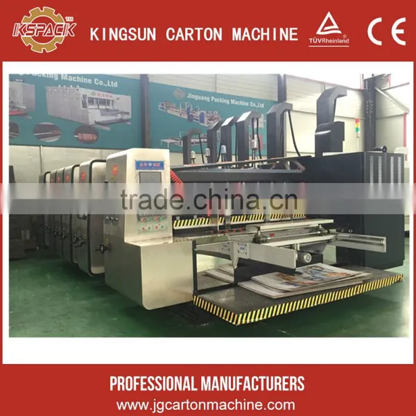Packaging Machine High Speed Flexo Printer Slotter Rotory Die-cutter Machine Carton Printing Machinery