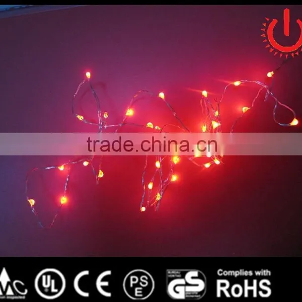 coiling block string lights